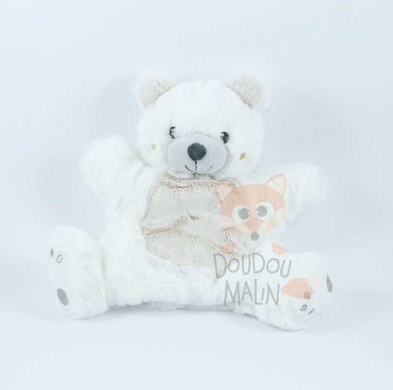  marionnette ours blanc 